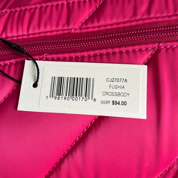 CEJON Fuchsia Nylon Crossbody Bag - Picture 9 of 16